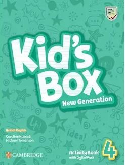 KID'S BOX NEW GENERATION 4 - ACTIVITY BOOK WITH DIGITAL PACK