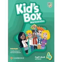 KID'S BOX NEW GENERATION 4 - PUPIL´S BOOK WITH EBOOK
